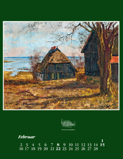 Kunstkalender 2026, Februar