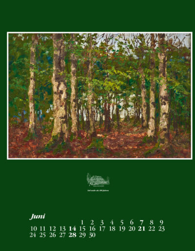 Kunstkalender 2026, Juni