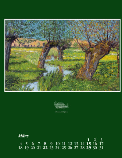 Kunstkalender 2026, März