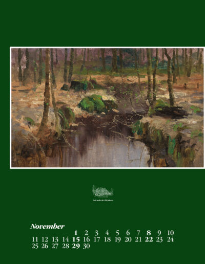 Kunstkalender 2026, November