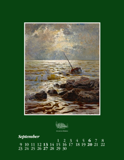 Kunstkalender 2026, September